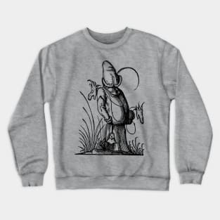 Grotesque #59 The Drolatic Dreams of Pantagruel (1565) Crewneck Sweatshirt